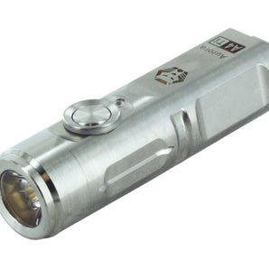 RovyVon Aurora A4 USB-C Rechargeable LED Keychain Flashlight - Titanium - Luminus SST-20 LED or Nichia 219C