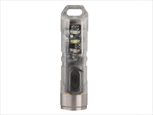 RovyVon A6B Mini Keychain Rechargeable LED Flashlight- 300 Lumens - Nichia 219C R9050 - White, Red and Blue LED - Includes Built-In Li-ion Battery Pack