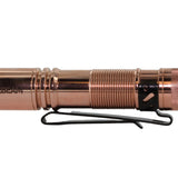 Acebeam Pokelit AA LED Flashlight - 500 Lumens - Nichia 519A - High CRI - Includes 1 x USB-C Rechargeable 14500 - Copper or Titanium - Copper, Damascus, or 10th Anniversary Edition