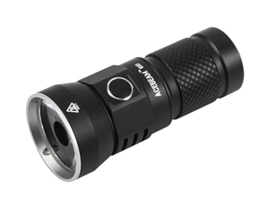 Acebeam E10 LED Flashlight - OSRAM White, Red, or Green LED - 760 Lumens - Includes 1 x 26350