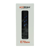 Acebeam E70 Mini LED Flashlight - Nichia 519A - 2000 Lumens - Uses 1 x 18650