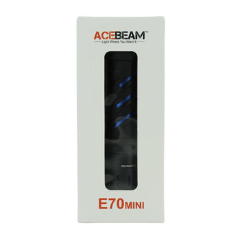 Acebeam E70 Mini LED Flashlight - Nichia 519A - 2000 Lumens - Uses 1 x 18650
