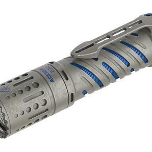 Acebeam E70-Ti High-Output LED Flashlight - CREE XHP70.2 - 4000 Lumens - 6500K (Cool White) or 5000K (Neutral White) - Uses 1 x 21700 - Titanium