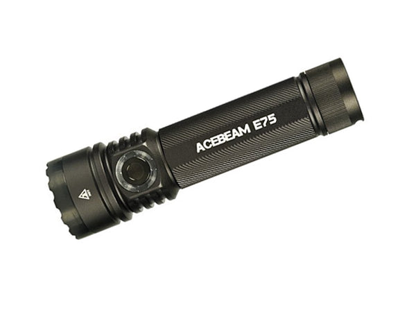 Acebeam E75 USB-C Rechargeable LED Flashlight - Cool White or High