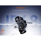 Acebeam G10 LED Weapon Light - 600 Lumens - Luminus SFT-25R - Includes 1 x 16340 with USB-C Charging Port - Black or Micro-Arc Oxidation (MAO) Gray Marbling