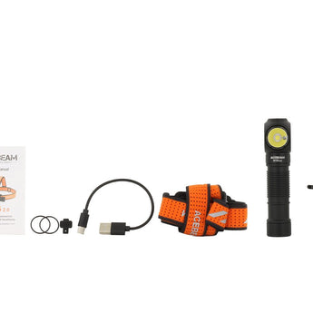 Acebeam H15-V2 USB-C Rechargeabl;e LED Headlamp - 2800 Lumens - Includes 1 x 18650