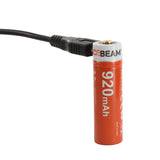 Acebeam H16 Lightweight LED Headlamp - Includes 1 x USB-C Rechargeable 14500 - 900 to 650 Lumens - 6500K to 5000K Color Temperature