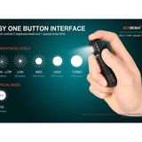 Acebeam H16 Lightweight LED Headlamp - Includes 1 x USB-C Rechargeable 14500 - 900 to 650 Lumens - 6500K to 5000K Color Temperature