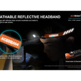 Acebeam H16 Lightweight LED Headlamp - Includes 1 x USB-C Rechargeable 14500 - 900 to 650 Lumens - 6500K to 5000K Color Temperature