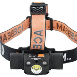 Acebeam H30 R & G USB-C Rechargeable Headlamp - CREE XHP70.2 LED - 4000 Lumens - Cool White or Neutral White - Uses 1 x 21700 (included)