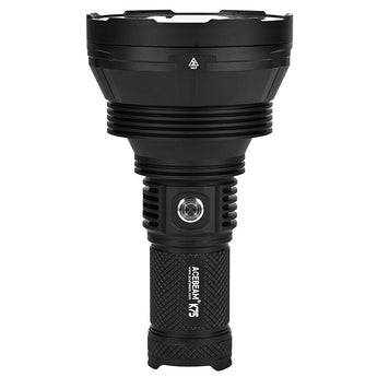 Acebeam K75 Ultra-High Performance Handheld Searchlight - LUMINUS SBT-90 GEN2 or LUMINUS SBT-90 RED - 6300 Lumens - Uses 4 x 3100mAh 18650
