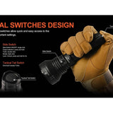 Acebeam L19 2.0 Long Range LED Flashlight - 2200 Lumens - Includes 1 x 21700 - White or Green LEDs