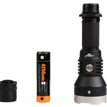 Acebeam L30 Gen II Rechargeable LED Flashlight - CREE XHP 70.2 - 4000 Lumens - Cool White or Neutral White - Uses 1 x 21700 (Included) or 1 x IMR Button Top 18650