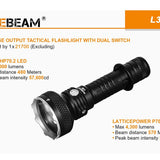 Acebeam L35 Tactical LED Flashlight - 5000 Lumens - Uses 1 x 21700 (not included) - CREE