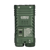 Acebeam Terminator M2 LED Flashlight - 2000-Lumen High CRI Black or 3200-Lumen Cool White OD Green - Includes 1 x USB-C Rechargeable 18650