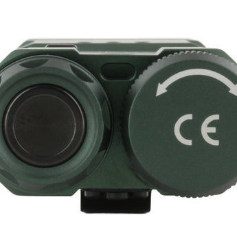 Acebeam Terminator M2 LED Flashlight - 2000-Lumen High CRI Black or 3200-Lumen Cool White OD Green - Includes 1 x USB-C Rechargeable 18650