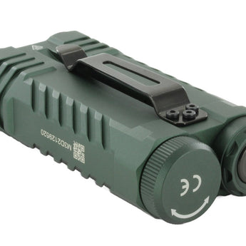 Acebeam Terminator M2 LED Flashlight - 2000-Lumen High CRI Black or 3200-Lumen Cool White OD Green - Includes 1 x USB-C Rechargeable 18650