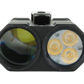 Acebeam Terminator M2 LED Flashlight - 2000-Lumen High CRI Black or 3200-Lumen Cool White OD Green - Includes 1 x USB-C Rechargeable 18650