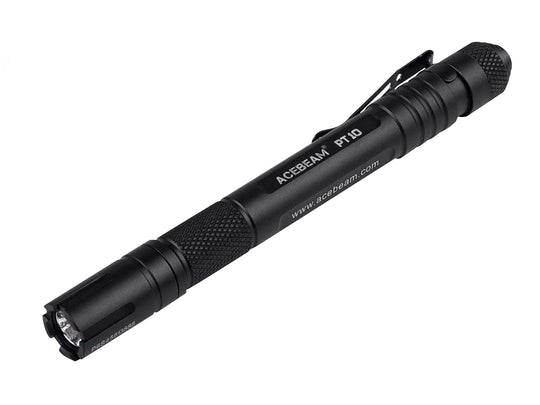 Acebeam PT10 LED Penlight - CREE XPL HD - 360 Lumens - Uses 2 x AAA - Black