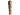 Orange Acebeam P15 Rechargeable LED Flashlight - Downward Vertical View