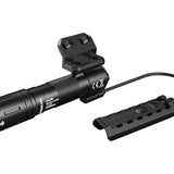 Acebeam P15 Tactical Rechargeable LED Flashlight - 1700 Lumens - Luminus SFT40 HI - Includes 1 x 18650, Mount and Strobe Switch