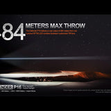 Acebeam Defender P16 USB-C Rechargeable LED Flashlight - 1800 Lumens - Luminus SFT40 - Includes 1 x 18650 - Black or Gray