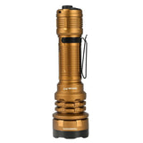 Acebeam Defender P17 Dual-Switch LED Flashlight - 4900 Lumens - CREE XHP70.3 HI - Includes 1 x USB-C Rechargeable 21700 - Black, Grey, OD Green, and Desert Sand