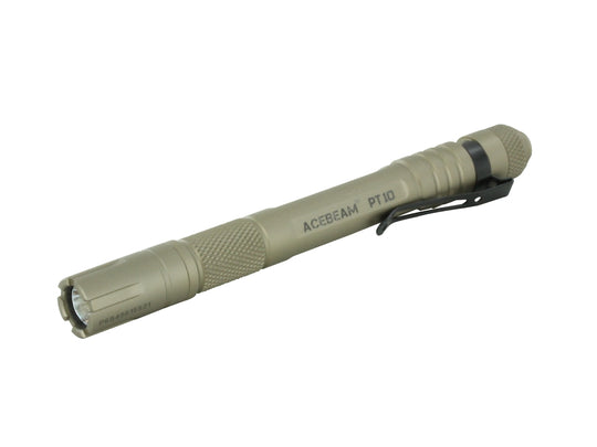 Acebeam PT10 LED Penlight - CREE XPL HD - 360 Lumens - Uses 2 x AAA - Tan