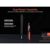 Acebeam PT20 LED Penlight - 500 Lumens - Luxeon HL4X - Includes 1 x 10880 - Black or Silver