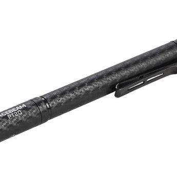 Acebeam PT20 LED Penlight - 500 Lumens - Luxeon HL4X - Includes 1 x 10880 - Black or Silver