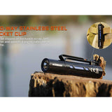 Acebeam Rider RX EDC LED Flashlight - 650 Lumens - NICHIA 219F - Includes 1 x USB-C Rechargeable 14500 - Rainbow, Blue