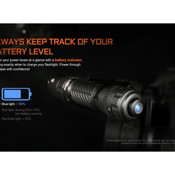 Acebeam T37 USB-C Rechargeable LED Flashlight - 4000 Lumens - Luminus SFT-90X - Includes 1 x 21700