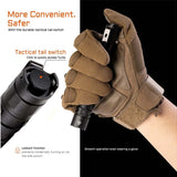 Acebeam TAC-2AA LED Flashlight - 1600 or 1400 Lumens - Includes 1 x USB-C Rechargeable Battery Pack - Choice of Color and LED