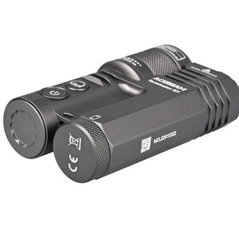 Acebeam Terminator M1 Dual Head LEP and LED Flashlight - 6500K or 5000K - Gray, Green, or MAO Marble Finish - Includes 1 x USB-C Rechargeable 21700