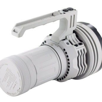 Acebeam X75 USB-C Rechargeable LED Searchlight - CREE XHP70.3 HI - 67000 Lumens - Uses 14.4V 61.2Wh Li-ion Battery Pack - Black or MAO Marble Finish