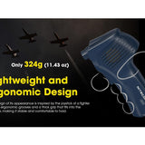 Nitecore AD10 Professional Cord-Free Electric Air Duster - High CRI LED - Uses Built-in 28.86Wh Li-ion Battery Pack