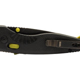 SOG Aegis AT Folding Knife - Black and Moss, Rescue Red and Indigo, or Tan and Blaze