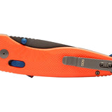 SOG Aegis AT Folding Knife - Black and Moss, Rescue Red and Indigo, or Tan and Blaze