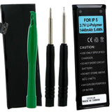 Empire BLP-1277-1.4 1440mAh 3.6V Lithium Polymer (Li-poly) Apple iPhone 5 Cell Phone Battery