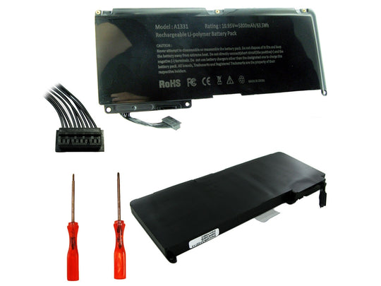 Empire LTLP-9287-4-4 5800mAh 10.8V Replacement Lithium Polymer (Li-Poly) Battery for Various Apple MacBook/MacBook Air/MacBook Pro Laptops