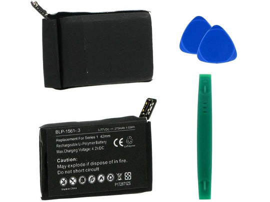 Empire BLP-1561-.3 273mAh 3.77V Lithium Polymer (Li-poly) 42MM (Large) Apple Watch Series 1 Watch Battery