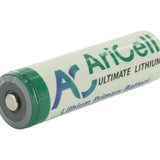 AriCell SCL-06 AA 2400mAh 3.6V Lithium Thionyl Chloride (LiSOCI2) Button Top - Bulk