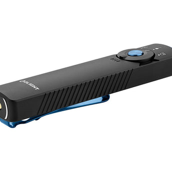 Olight Arkfeld Pro Rechargeable LED Flashlight - 1300 Lumens - Cool White or Neutral White LED - 365nm UV - 520nm Green Laser - Uses Built-in 1500mAh Li-Poly Battery Pack - Black and Additional Colors