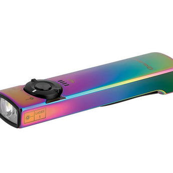 Olight Arkfeld Rechargeable LED Flashlight - 1000 Lumens - Cool White Light & Green Laser - Special Editions