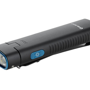 Olight Arkflex Rechargeable LED Flashlight - 1000 Lumens - Uses Built-in 1050mAh Li-ion Battery Pack - Black or Orange