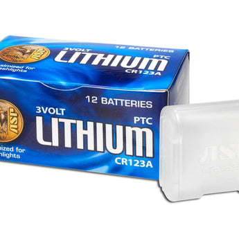 ASP CR123A Lithium Button Top Battery - Package Shot