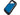 ASP Poly Sapphire Keychain Light - Nichia 5mm LED - 20 Lumens - USB Rechargeable - Blue Line