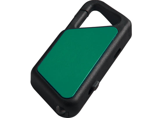 ASP Poly Sapphire Keychain Light - Nichia 5mm LED - 20 Lumens - USB Rechargeable - Green