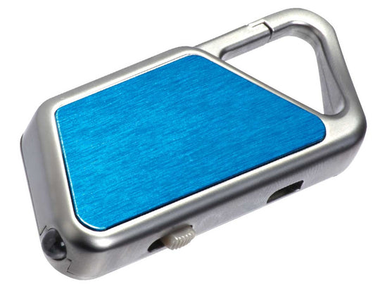 ASP 53650 Sapphire AL Keychain Light - Nichia 5mm LED - 20 Lumens - Includes 1 x Lithium Polymer Battery Pack - Blue