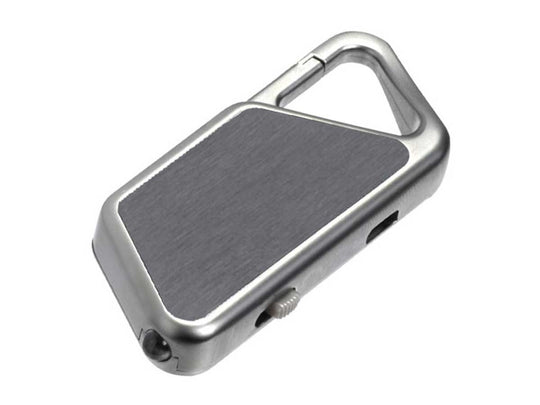 ASP 53652 Sapphire AL Keychain Light - Nichia 5mm LED - 20 Lumens - Includes 1 x Lithium Polymer Battery Pack - Pewter
